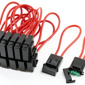30A Blade Fuse Holder 15pcs Standard XYBSDBTNR Plastic Metal Combo-0