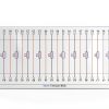 DIN Rail Mount 20 Position Screw Terminal Block Distribution Module with 10 Channel Fuses-2