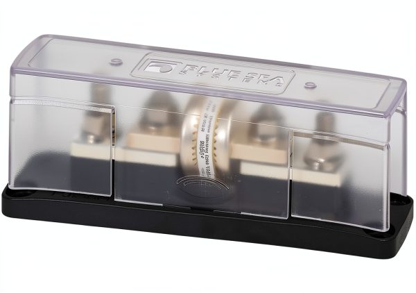 Blue Sea 5502 Fuse Block Class T 400A DIN Rail Mount Copper-0
