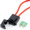 30A Blade Fuse Holder 15pcs Standard XYBSDBTNR Plastic Metal Combo-2
