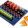 Screw Mount 10 Position Fuse Module Board for 5-32V Xiken-3