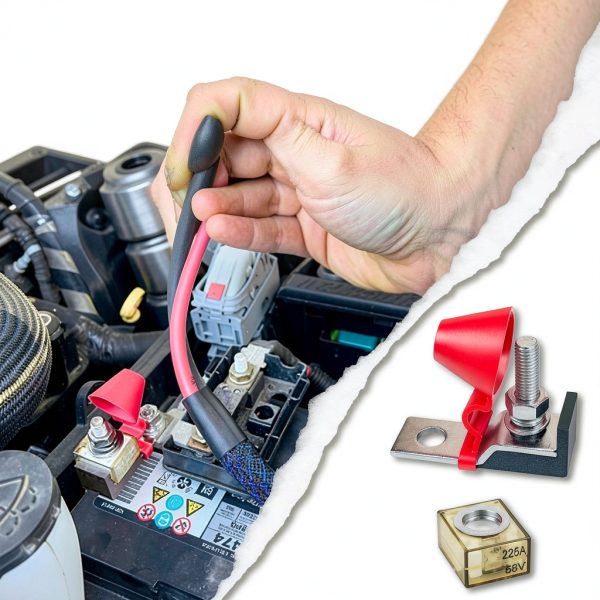 Battery Fuse Block Kit 225A 58V Aulpq – Marine/RV 30‑300A Fuse Block-1