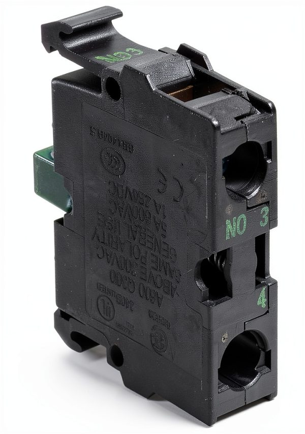 Eaton M22 K10 Contact Block 22mm Fuse Block 1NO Screw Black-0