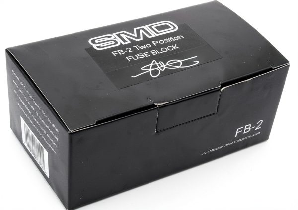 SMD FB-2 Double Fuse Block - Aluminum Busbar with Acrylic Cover-2