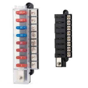 Rebuild Skills 8-Circuit Fuse Block - Marine Grade Waterproof-0